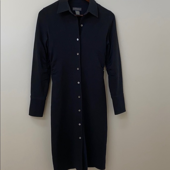 Banana Republic Dress, Button-Front Midi - Picture 2 of 10